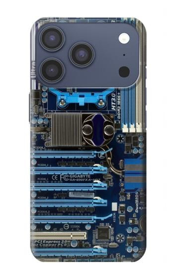 S3163 Carte mère ordinateur Etui Coque Housse pour iPhone 17 Pro, 18 Pro