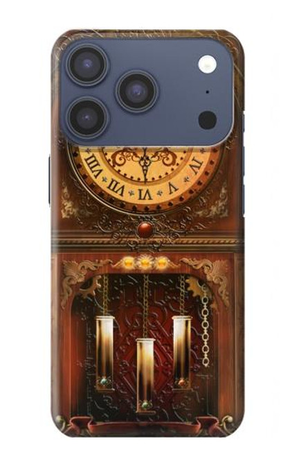 S3174 Horloge Grand-père Etui Coque Housse pour iPhone 17 Pro