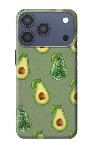 S3285 Motif d'avocat Etui Coque Housse pour iPhone 17 Pro, 18 Pro