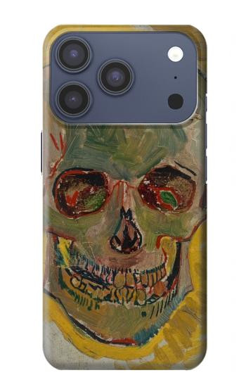 S3359 Vincent Van Gogh Crâne Etui Coque Housse pour iPhone 17 Pro, 18 Pro
