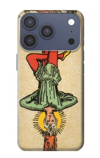 S3377 Carte Tarot Pendu Etui Coque Housse pour iPhone 17 Pro, 18 Pro