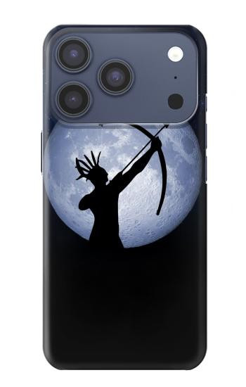 S3489 Indian Lune Chasseur Etui Coque Housse pour iPhone 17 Pro