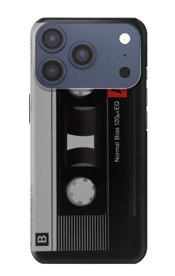S3516 Ruban cassette millésimé Etui Coque Housse pour iPhone 17 Pro, 18 Pro