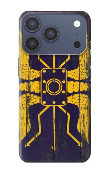 S3546 Roman Bouclier Bleu Etui Coque Housse pour iPhone 17 Pro, 18 Pro