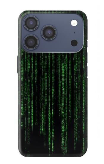 S3668 Code binaire Etui Coque Housse pour iPhone 17 Pro