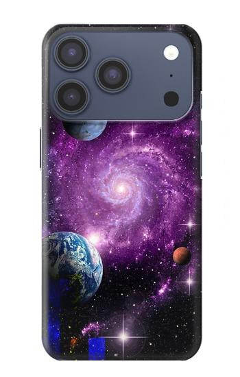 S3689 Planète spatiale Galaxy Etui Coque Housse pour iPhone 17 Pro, 18 Pro