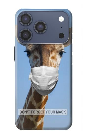 S3806 Drôle de girafe Etui Coque Housse pour iPhone 17 Pro