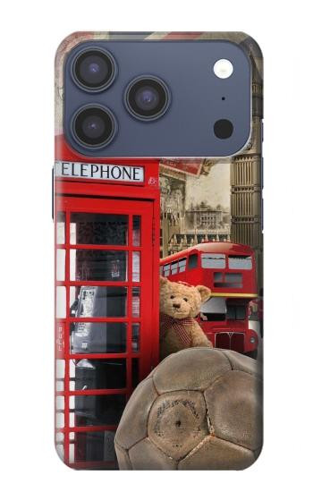 S3856 Vintage Londres Britannique Etui Coque Housse pour iPhone 17 Pro
