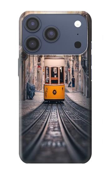 S3867 Tramways à Lisbonne Etui Coque Housse pour iPhone 17 Pro, 18 Pro