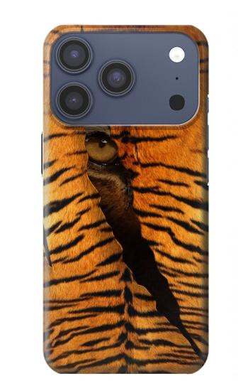 S3951 Marques de larme d'oeil de tigre Etui Coque Housse pour iPhone 17 Pro, 18 Pro