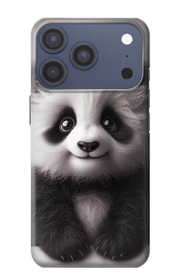 S3978 Bébé panda mignon Etui Coque Housse pour iPhone 17 Pro, 18 Pro