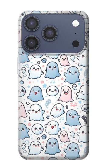 S4013 Motif fantôme mignon et harmonieux Etui Coque Housse pour iPhone 17 Pro