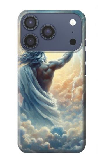 S4028 Zeus, Dieu, Puissance du tonnerre Etui Coque Housse pour iPhone 17 Pro, 18 Pro