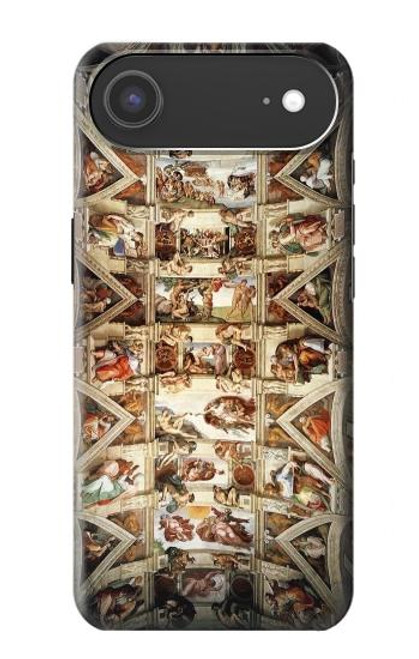 S0177 Michelangelo Chapelle plafond Etui Coque Housse pour iPhone Air