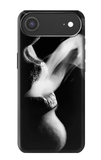 S0917 Sexy lèvres Fille de fumer Etui Coque Housse pour iPhone Air