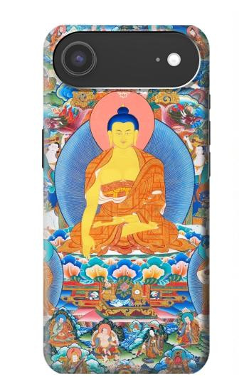 S1256 Peinture Bouddha Etui Coque Housse pour iPhone Air