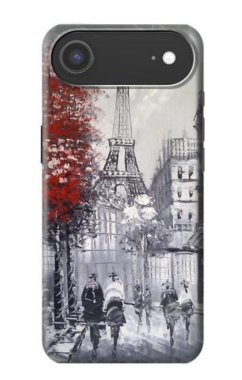 S1295 Peinture Eiffel de Paris Etui Coque Housse pour iPhone Air