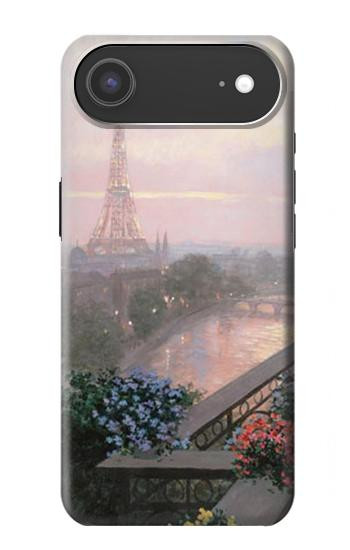 S1443 Terrasse à Paris Eifel Etui Coque Housse pour iPhone Air