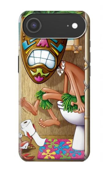 S1702 Tiki Homme Toilette Etui Coque Housse pour iPhone Air