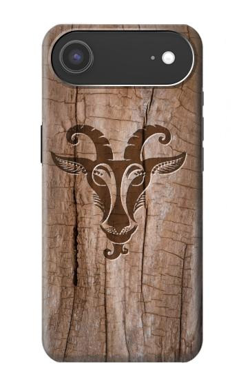S2183 Chèvre de bois imprimé graphique Etui Coque Housse pour iPhone Air