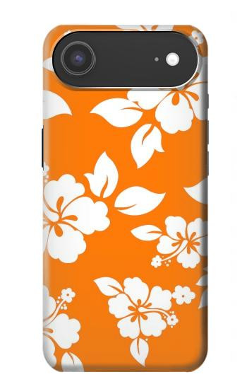 S2245 Hawai Hibiscus Motif orange Etui Coque Housse pour iPhone Air
