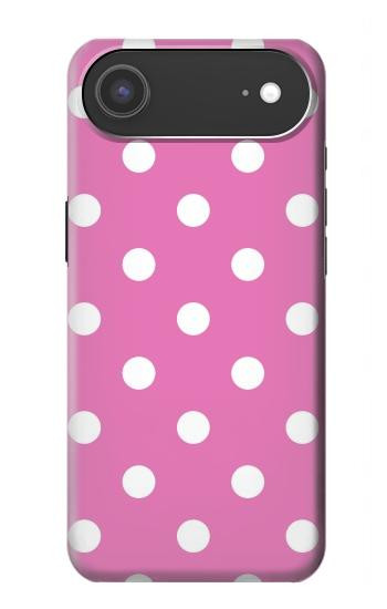 S2358 Rose à pois Etui Coque Housse pour iPhone Air