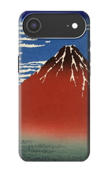 S2390 Katsushika Hokusai Fuji Rouge Etui Coque Housse pour iPhone Air