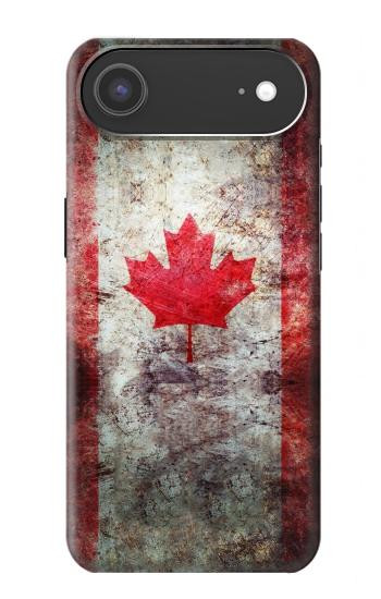 S2490 Canada Feuille d'érable Drapeau Texture Etui Coque Housse pour iPhone Air