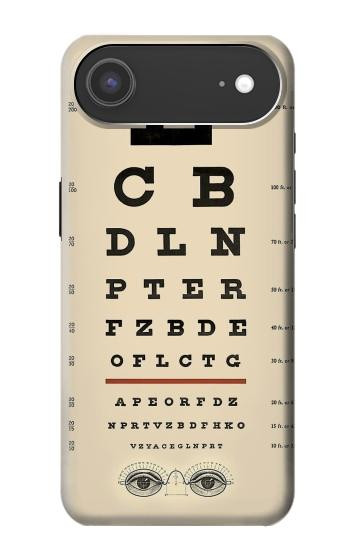 S2502 Tableau d'examen des yeux Etui Coque Housse pour iPhone Air