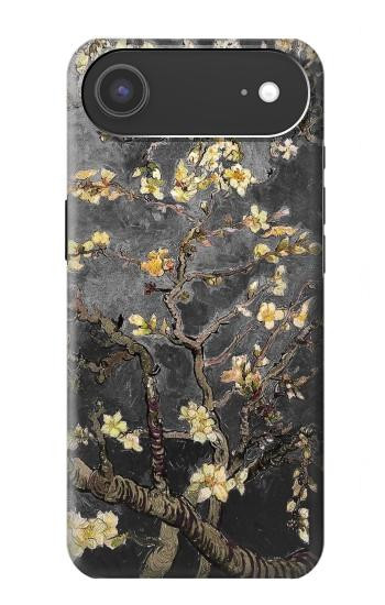 S2664 Noir Fleur Amandier Van Gogh Etui Coque Housse pour iPhone Air
