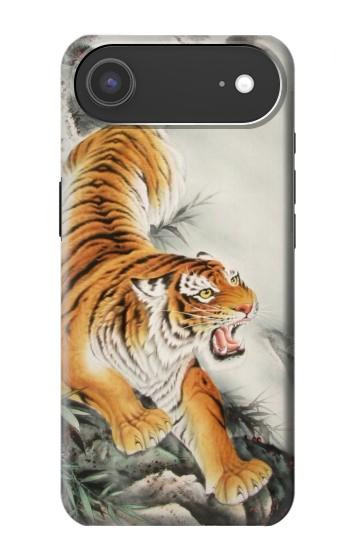 S2751 Tigre Peinture Pinceau chinois Etui Coque Housse pour iPhone Air