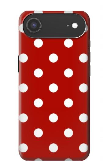 S2951 Rouge Pois Etui Coque Housse pour iPhone Air