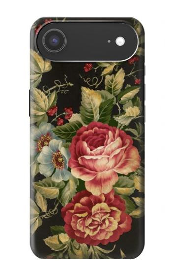 S3013 Roses Antique Millésime Etui Coque Housse pour iPhone Air