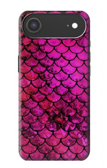 S3051 Rose Sirène écailles de poisson Etui Coque Housse pour iPhone Air
