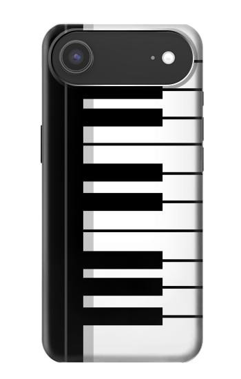 S3078 Noir et blanc Clavier de piano Etui Coque Housse pour iPhone Air