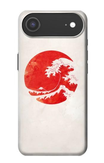 S3237 Waves Japon Drapeau Etui Coque Housse pour iPhone Air