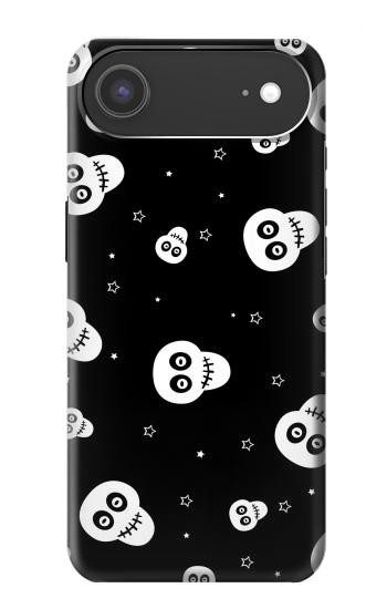 S3261 Sourire Crâne Motif Halloween Etui Coque Housse pour iPhone Air