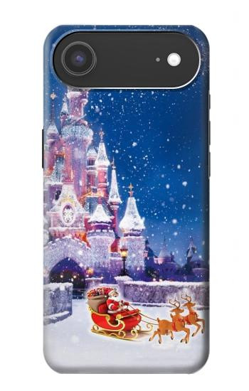 S3282 Château de Santa Noël Etui Coque Housse pour iPhone Air