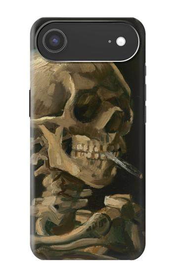 S3358 Vincent Van Gogh Skeleton cigarette Etui Coque Housse pour iPhone Air