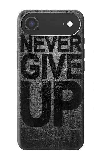 S3367 N'abandonnez jamais Etui Coque Housse pour iPhone Air