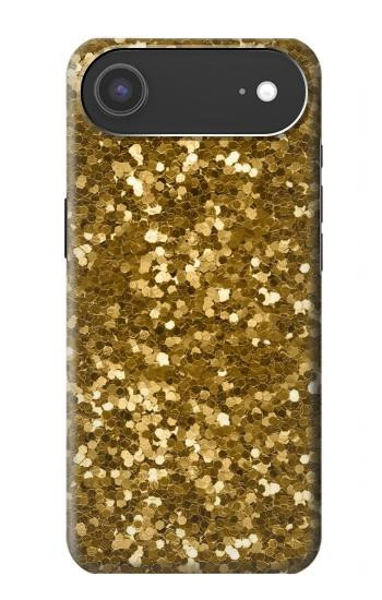 S3388 Imprimer or Glitter Graphic Etui Coque Housse pour iPhone Air
