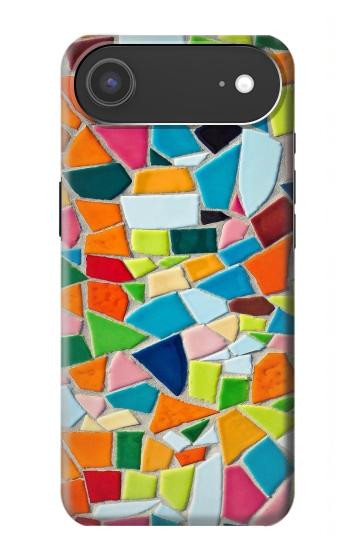 S3391 Art abstrait carreaux de mosaïque graphique Etui Coque Housse pour iPhone Air