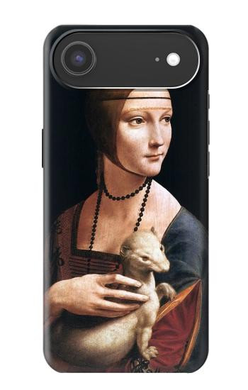 S3471 Lady hermine Leonardo da Vinci Etui Coque Housse pour iPhone Air