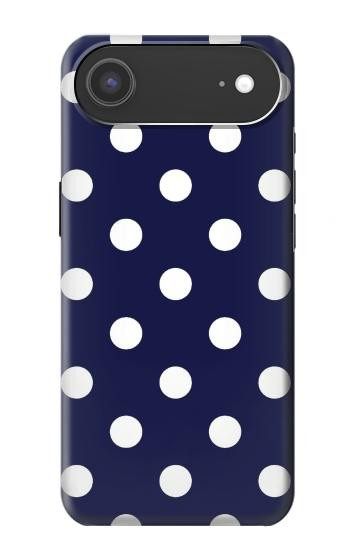S3533 Bleu à pois Etui Coque Housse pour iPhone Air