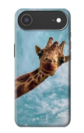 S3680 Girafe de sourire mignon Etui Coque Housse pour iPhone Air