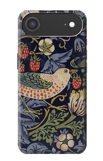 S3791 William Morris Strawberry Thief Fabric Etui Coque Housse pour iPhone Air