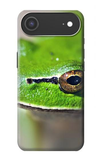 S3845 Grenouille verte Etui Coque Housse pour iPhone Air