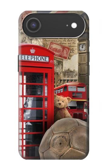 S3856 Vintage Londres Britannique Etui Coque Housse pour iPhone Air