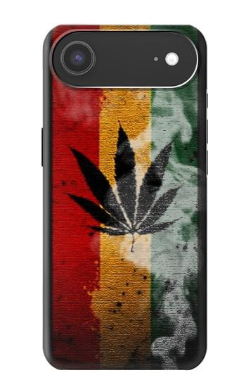 S3890 Drapeau Rasta Reggae Fumée Etui Coque Housse pour iPhone Air