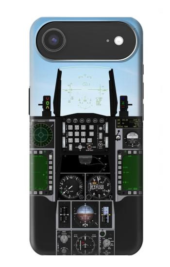 S3933 Avion de chasse OVNI Etui Coque Housse pour iPhone Air